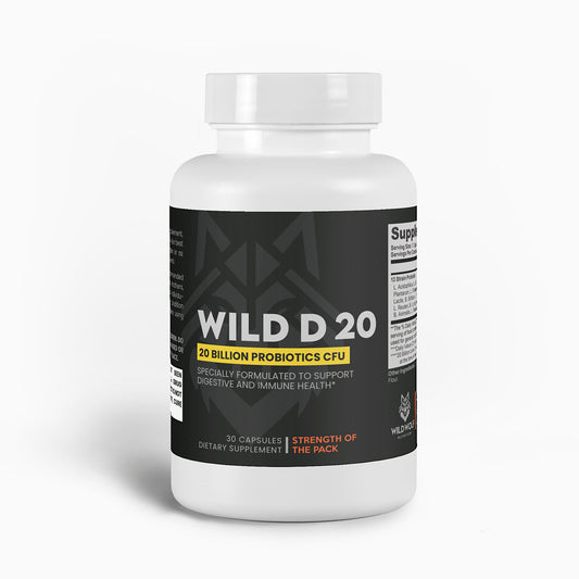 Wild D 20 - Probiotic 20 Billion