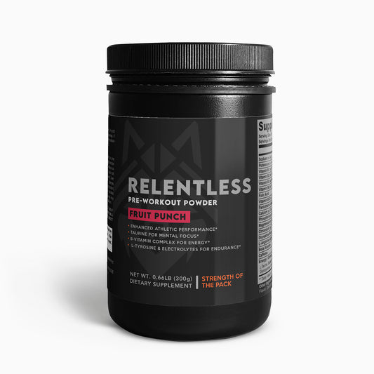 Relentless Nitric Shock Pre-Workout Powder