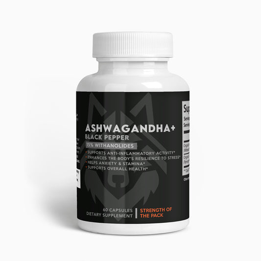 Ashwagandha+Black Pepper W/ 15% withanolides