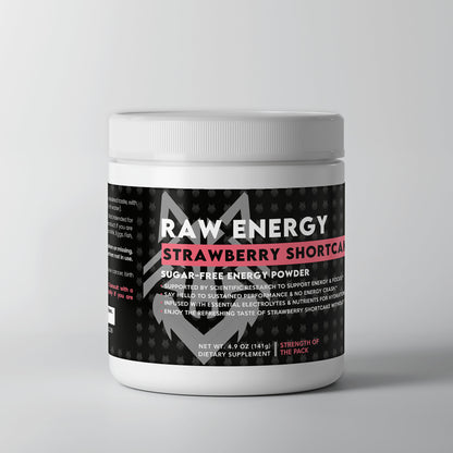 RAW Energy Powder (Strawberry Shortcake)