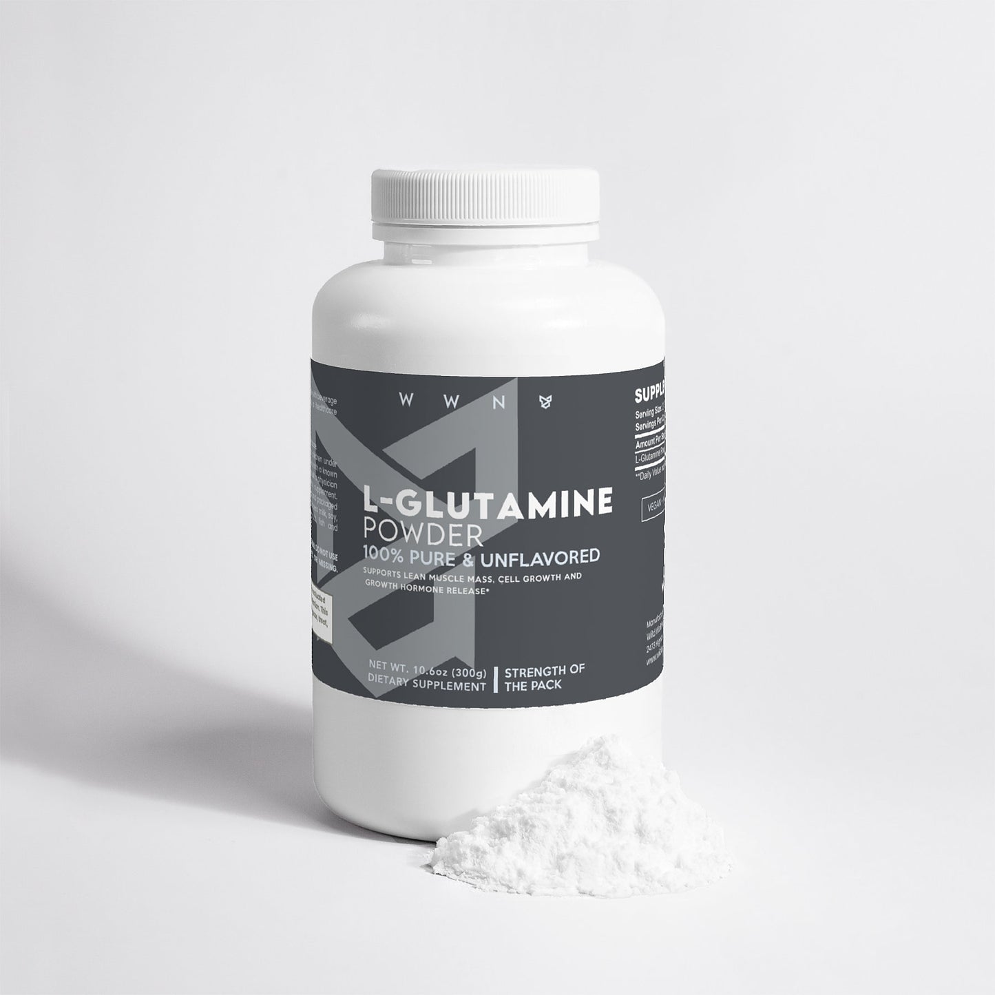 L-Glutamine Unflavored Powder