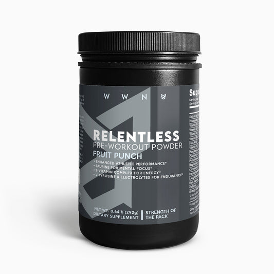 Relentless Nitric Shock Pre-Workout Powder