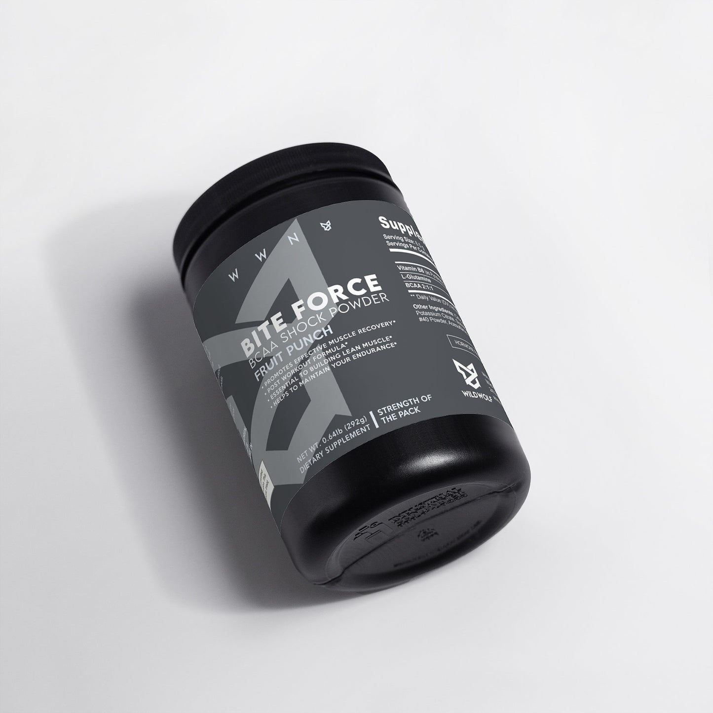 Bite Force BCAA Shock Powder