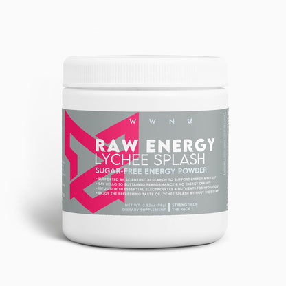 Raw Energy - Lychee Splash