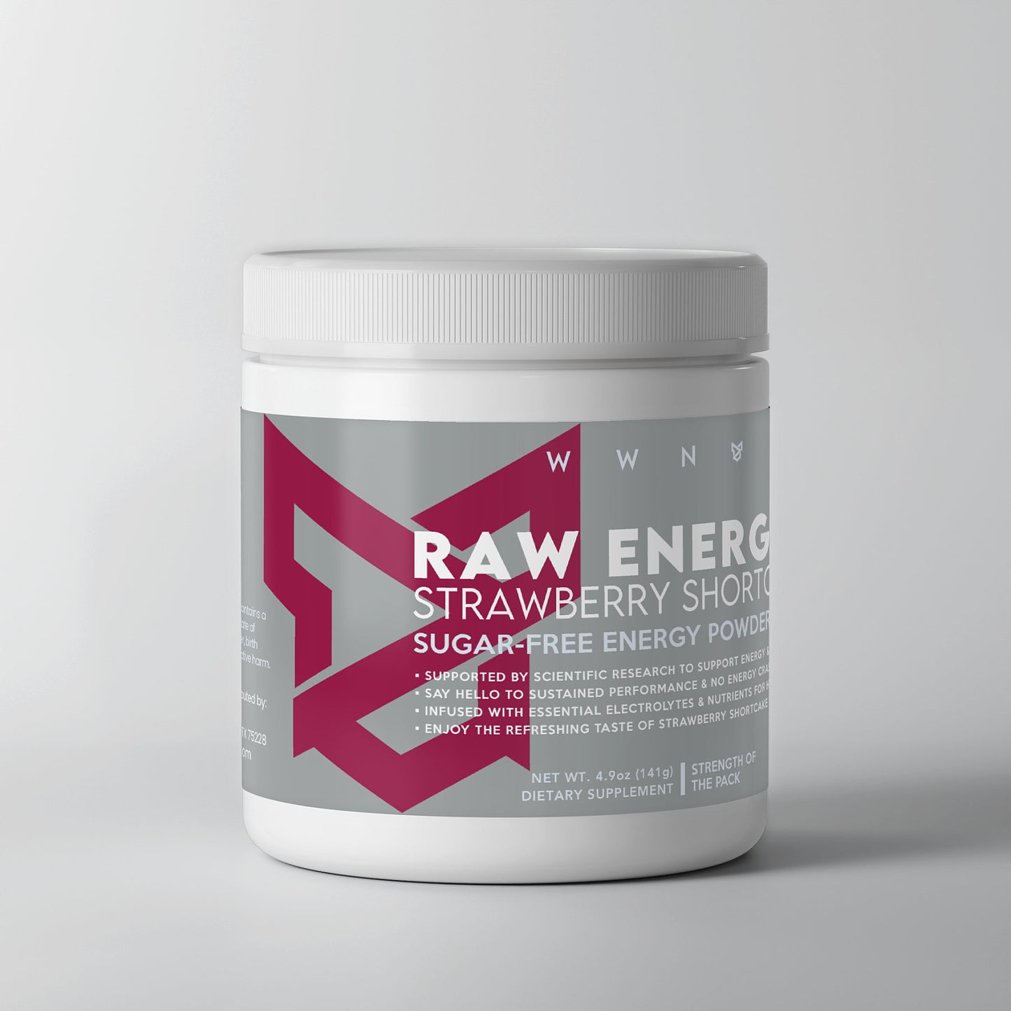 Raw Energy - Strawberry Shortcake