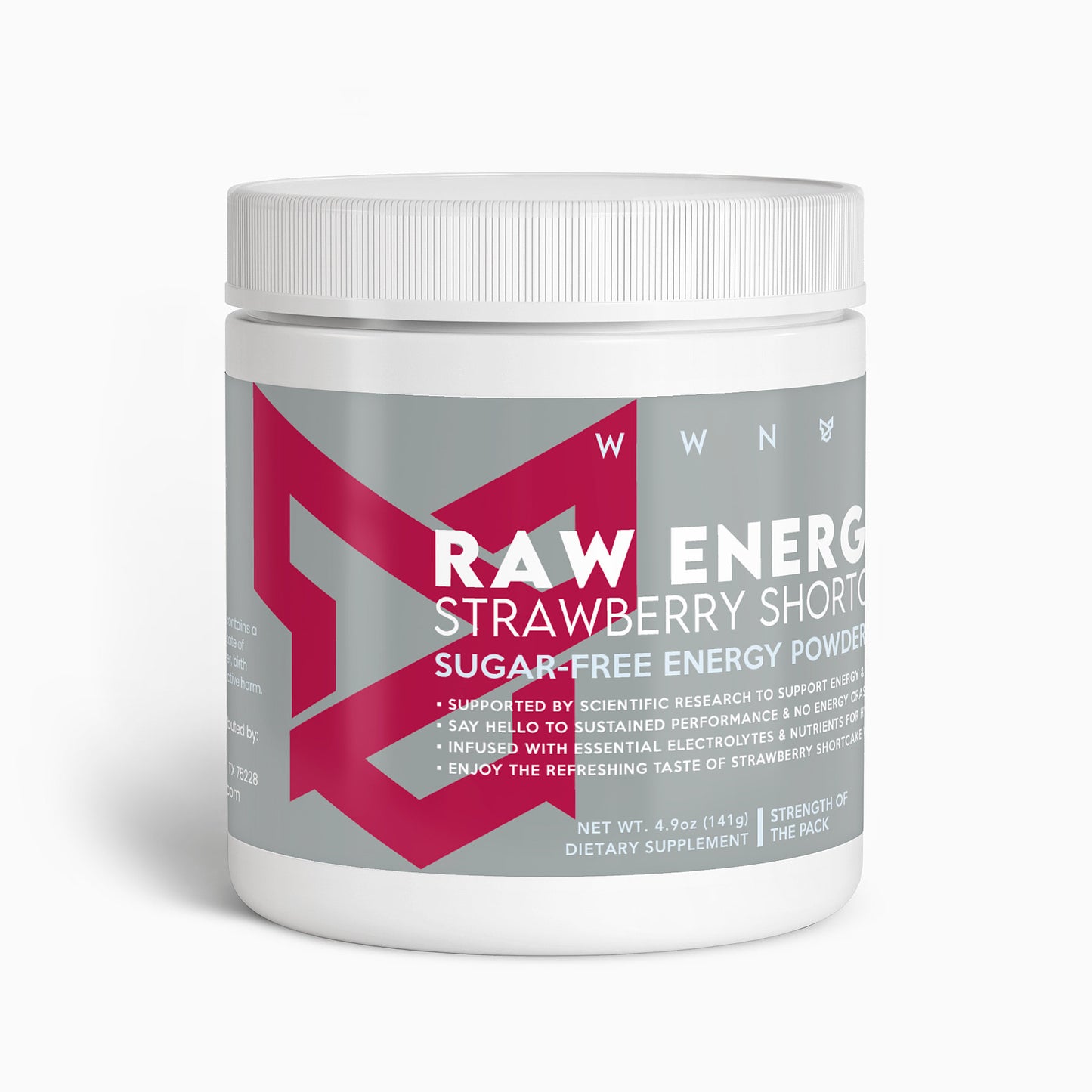 Raw Energy - Strawberry Shortcake