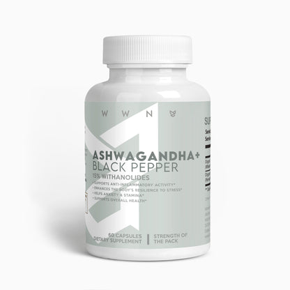 Ashwagandha+Black Pepper W/ 15% withanolides