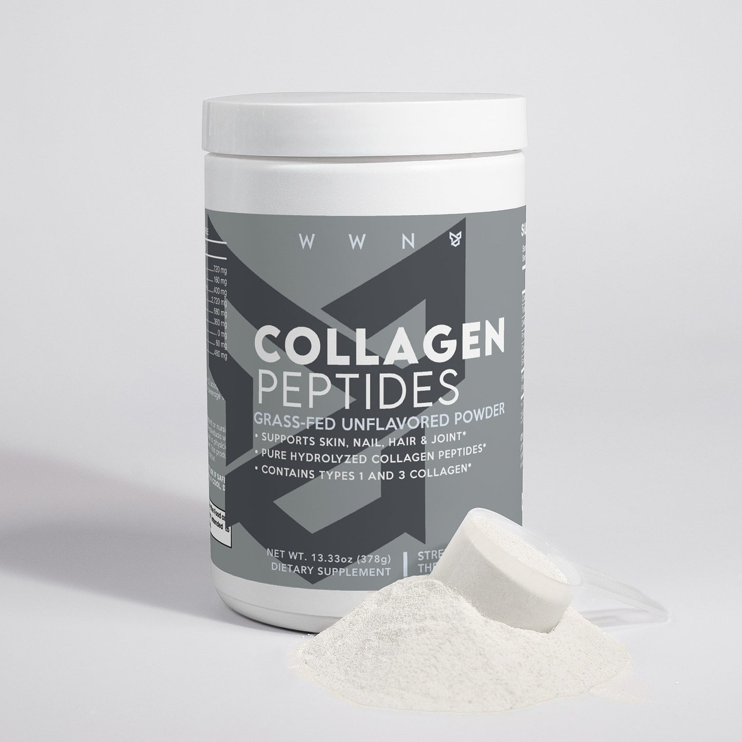 Grass-Fed Hydrolyzed Collagen Unflavored Peptides