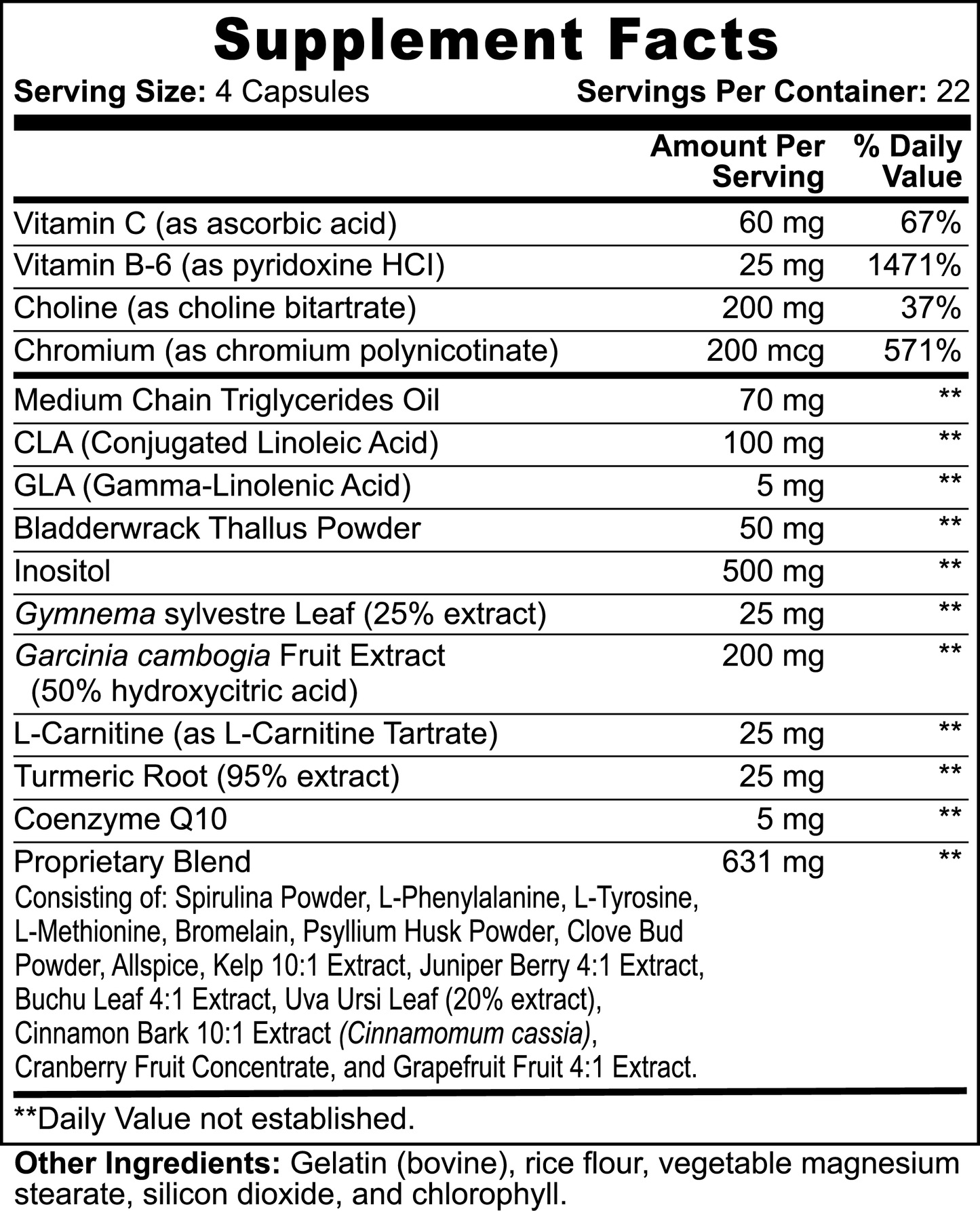 KLEN (fat burner) w/ MCT