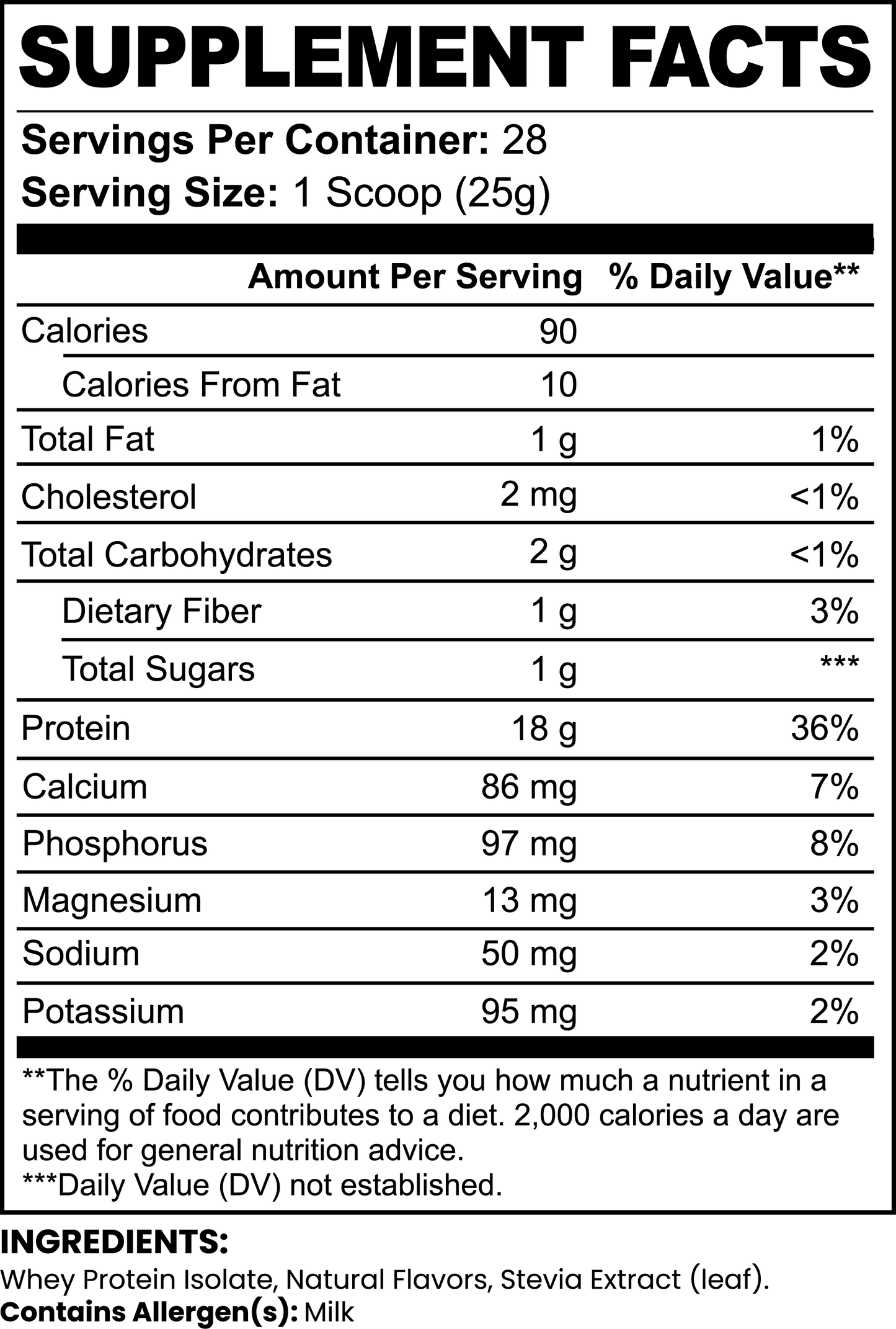 Pure3  - 100% Whey Protein Chocolate