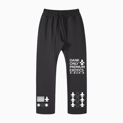 A Dank Universe FOG Solid Color Straight Leg Pants