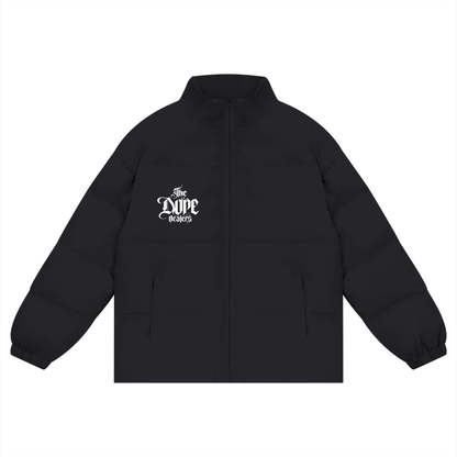 The Dope Dealers Unisex Zipper Puffer Coat