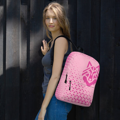 Pink Wolf Backpack