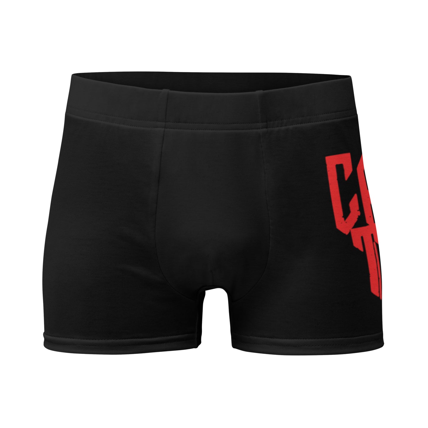 Can't Be Tamed (red/black) Boxer Briefs