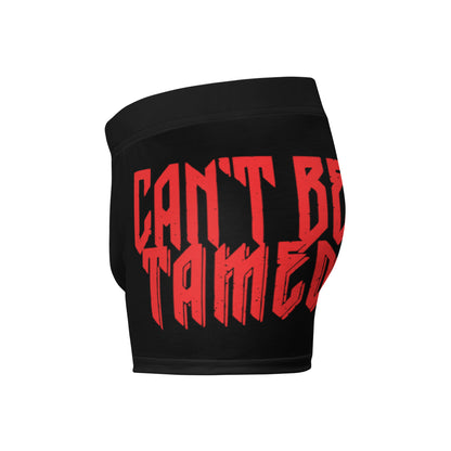 Can't Be Tamed (red/black) Boxer Briefs