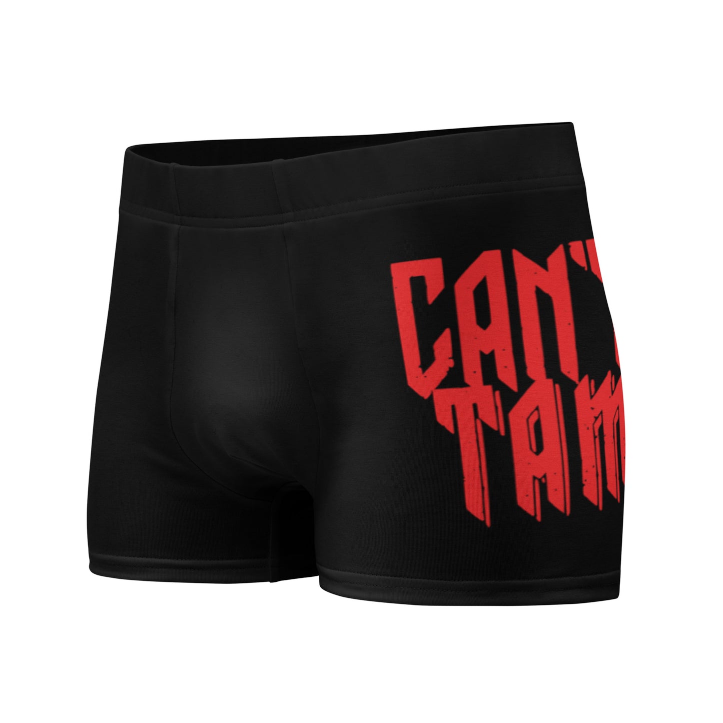 Can't Be Tamed (red/black) Boxer Briefs