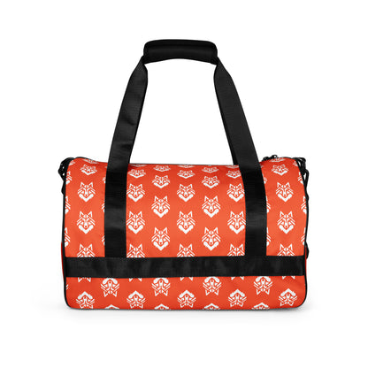 Outrageous Orange gym bag