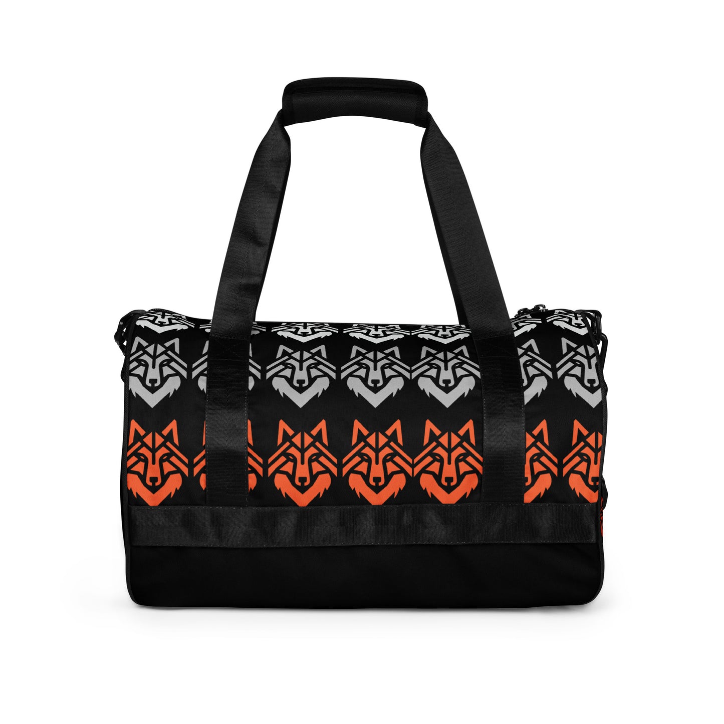 The Wolf Pack Alpha Male Top Predator Wolf gym bag