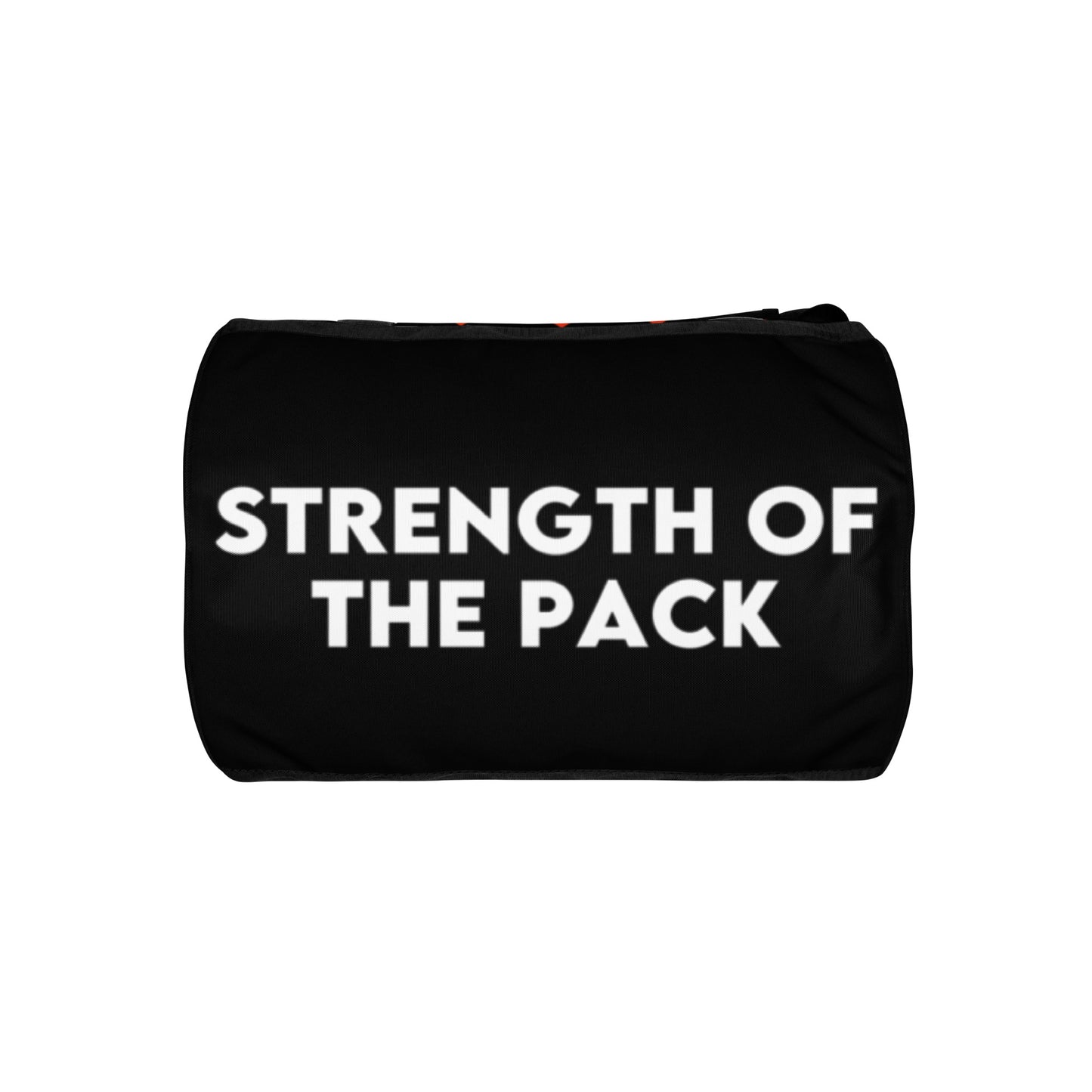 The Wolf Pack Alpha Female Top Predator Wolf gym bag