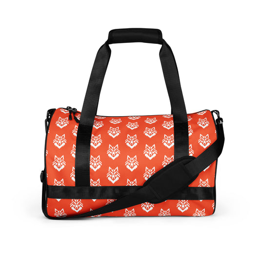 Outrageous Orange gym bag