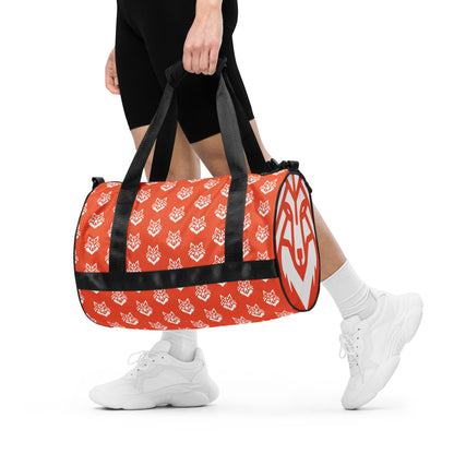 Outrageous Orange gym bag