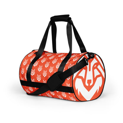 Outrageous Orange gym bag