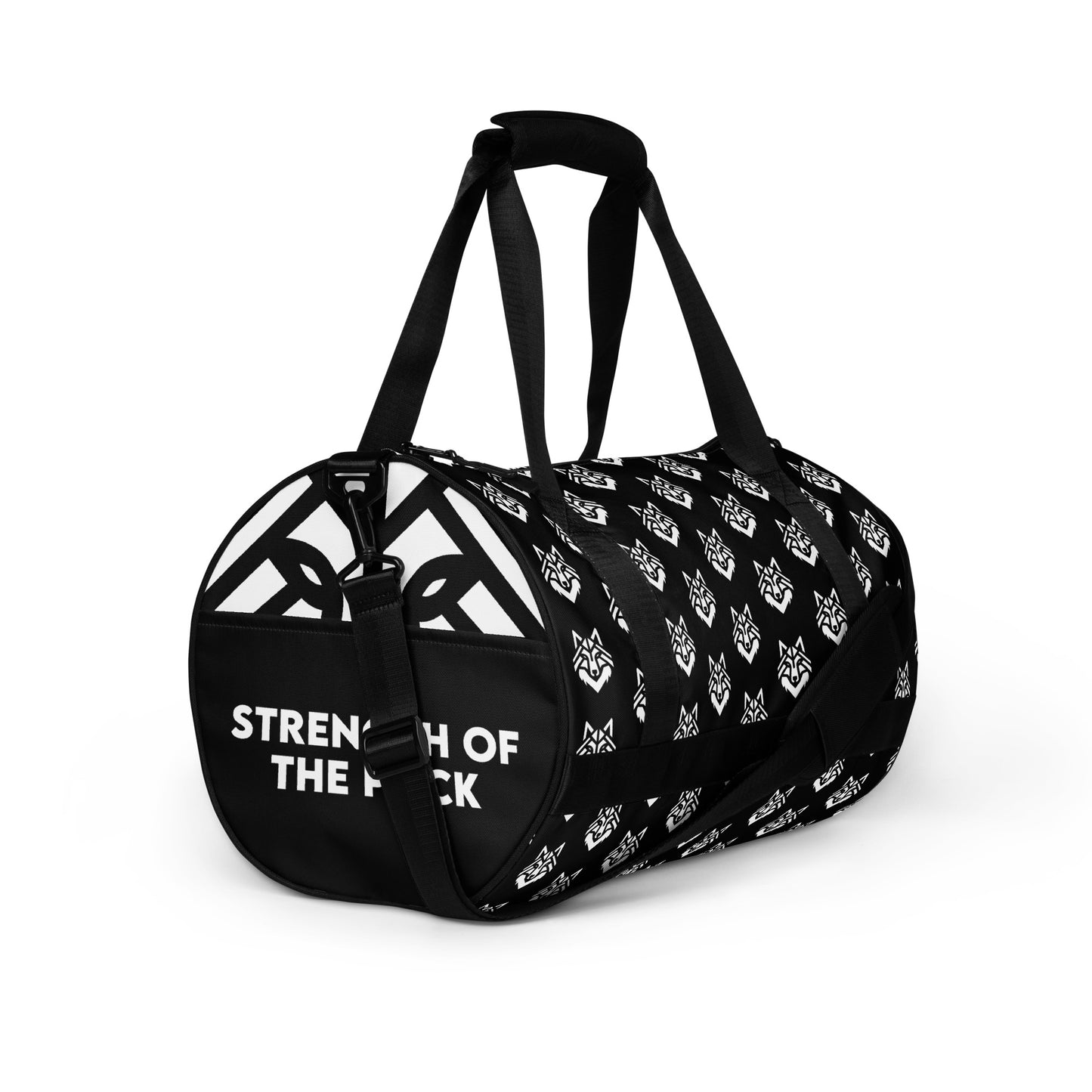 Black gym bag