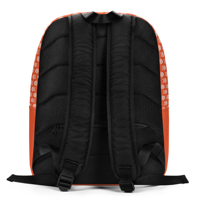 Outrageous Orange Minimalist Backpack