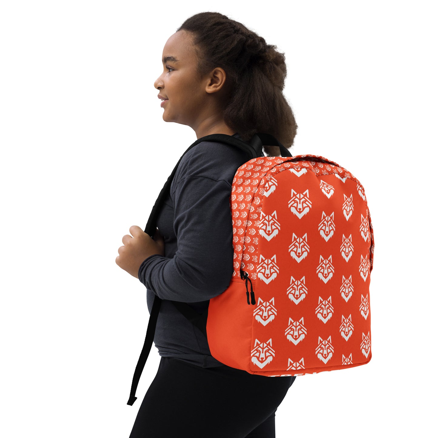 Outrageous Orange Minimalist Backpack