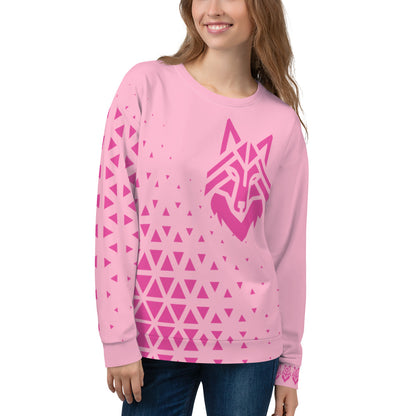 Pink Wolf Sweatshirt