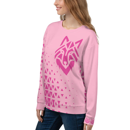 Pink Wolf Sweatshirt