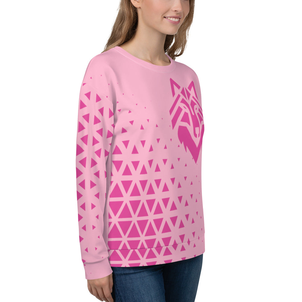 Pink Wolf Sweatshirt