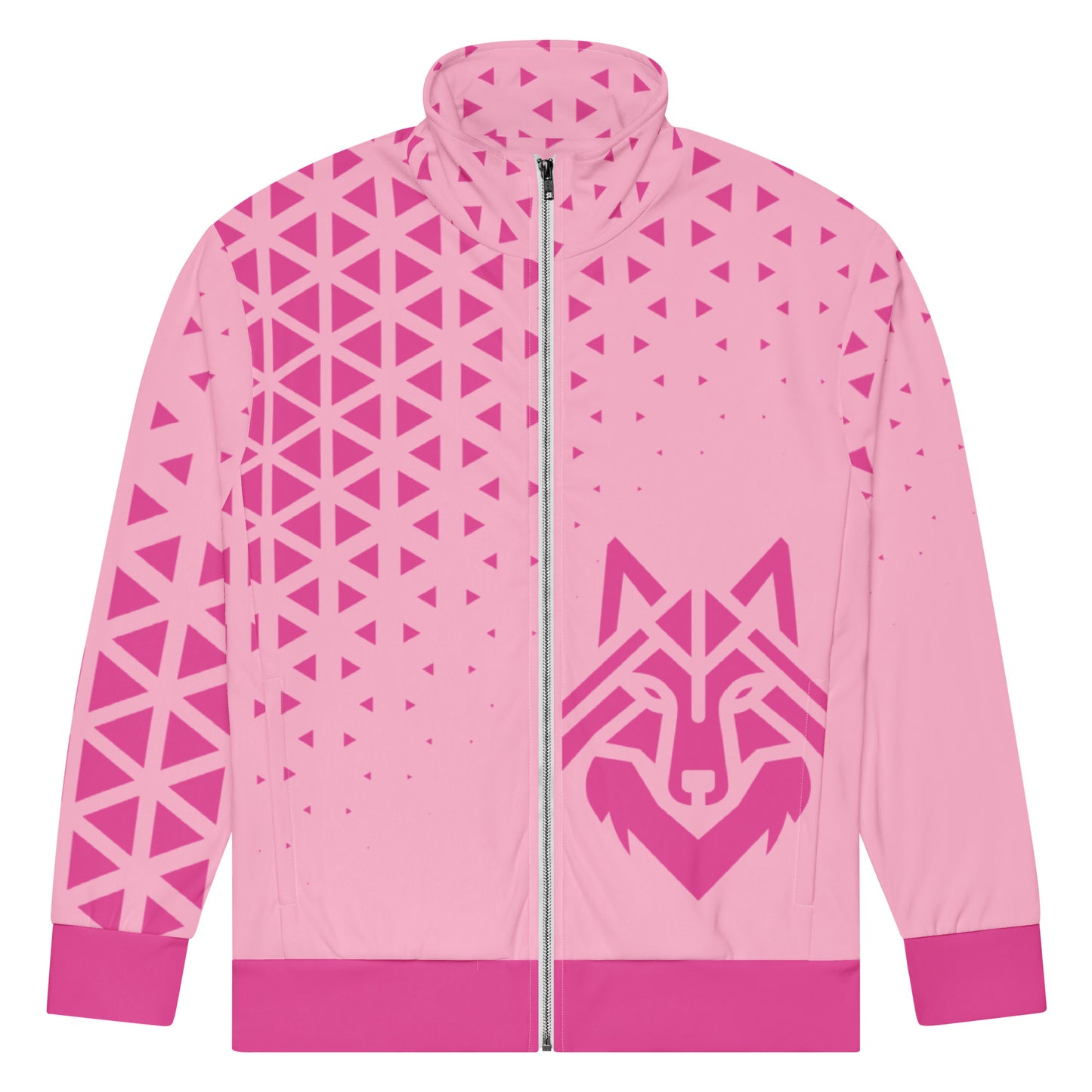 Pink Wolf track jacket