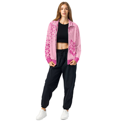 Pink Wolf track jacket