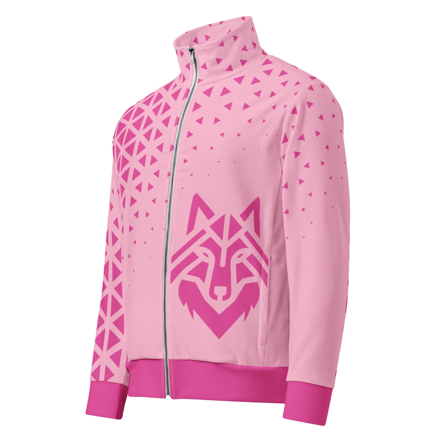 Pink Wolf track jacket