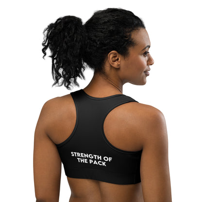 Wild Wolf Nutrition Strength of The Pack Sports bra