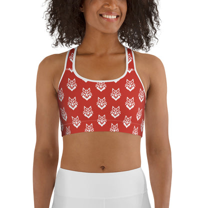 Red Sports bra