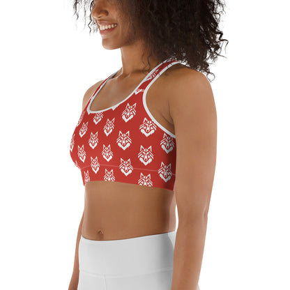 Red Sports bra