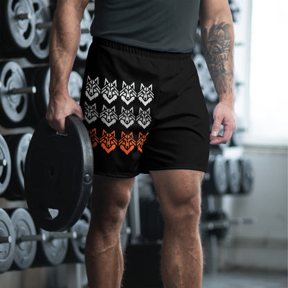 Wolf Pack Unisex Athletic Long Shorts