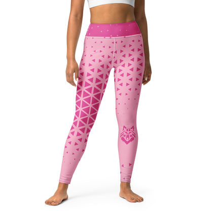 Pink Wolf Leggings