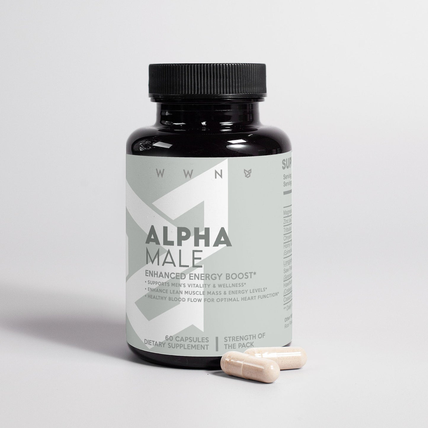 Alpha Male - Enhanced Energy Booster - Wild Wolf Nutrition