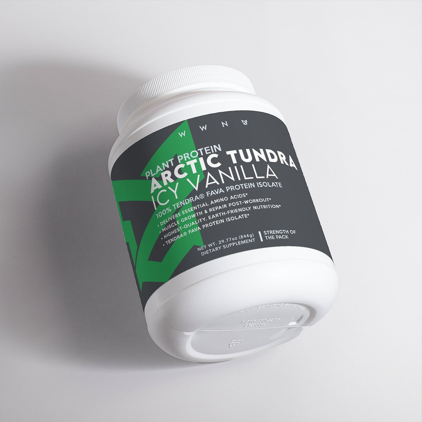 Arctic Tundra - Icy Vanilla Plant Protein Powder - Wild Wolf Nutrition