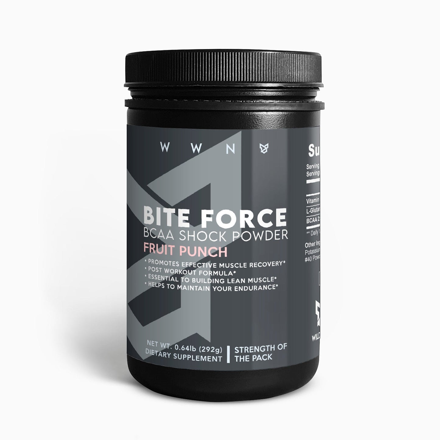 Bite Force BCAA Shock Powder - Wild Wolf Nutrition