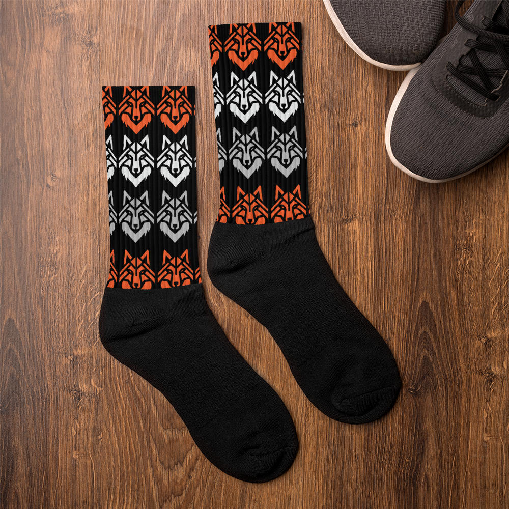 The Wolf Pack Socks