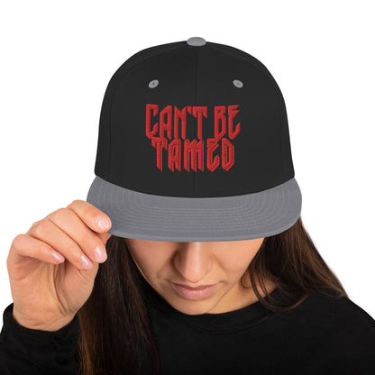 Can't Be Tamed Snapback Hat