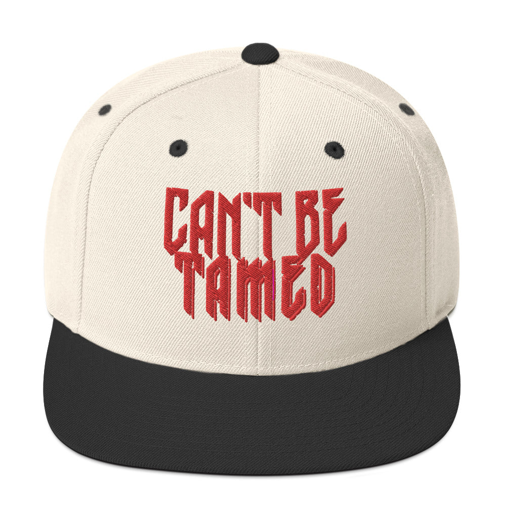 Can't Be Tamed Snapback Hat