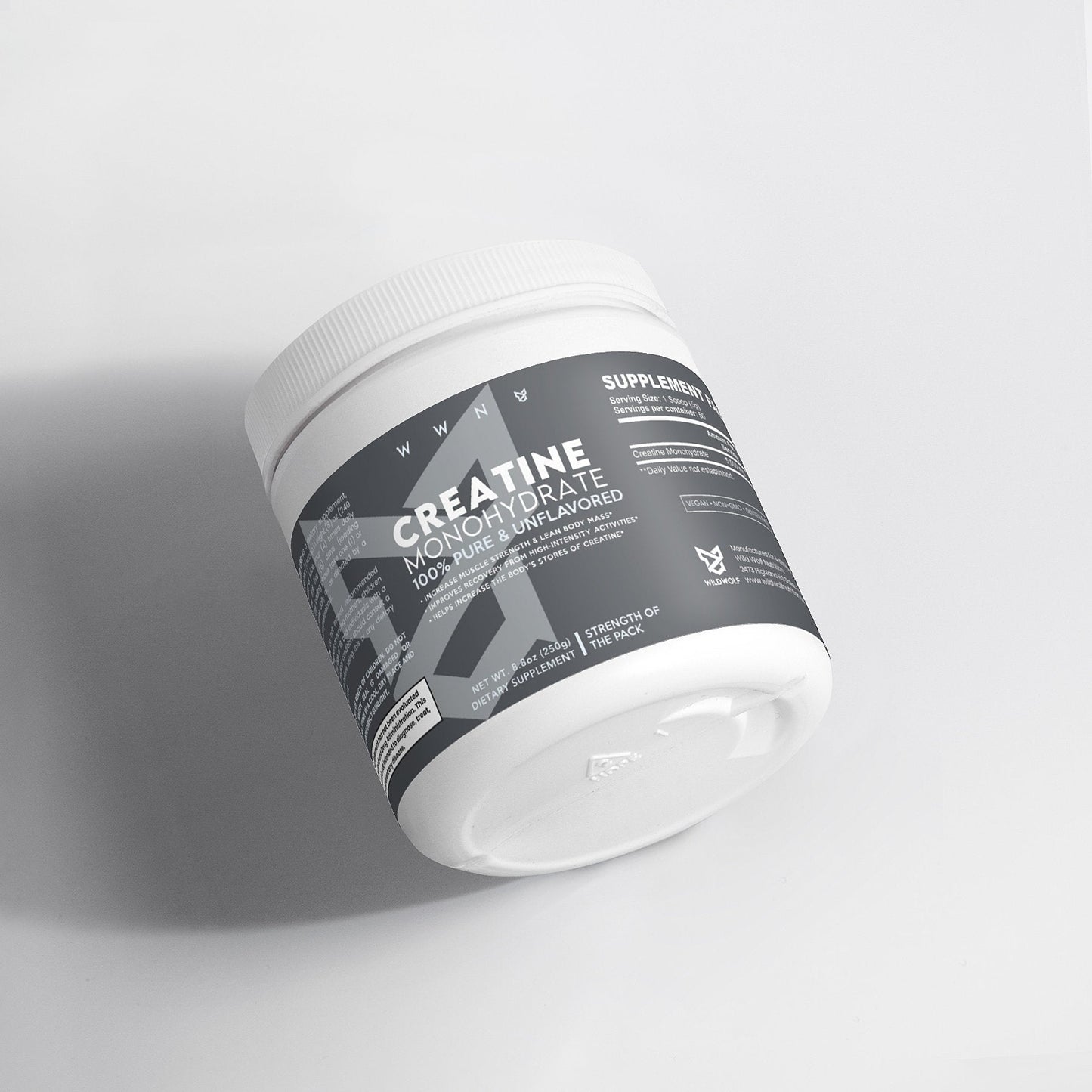 Creatine Monohydrate - Wild Wolf Nutrition