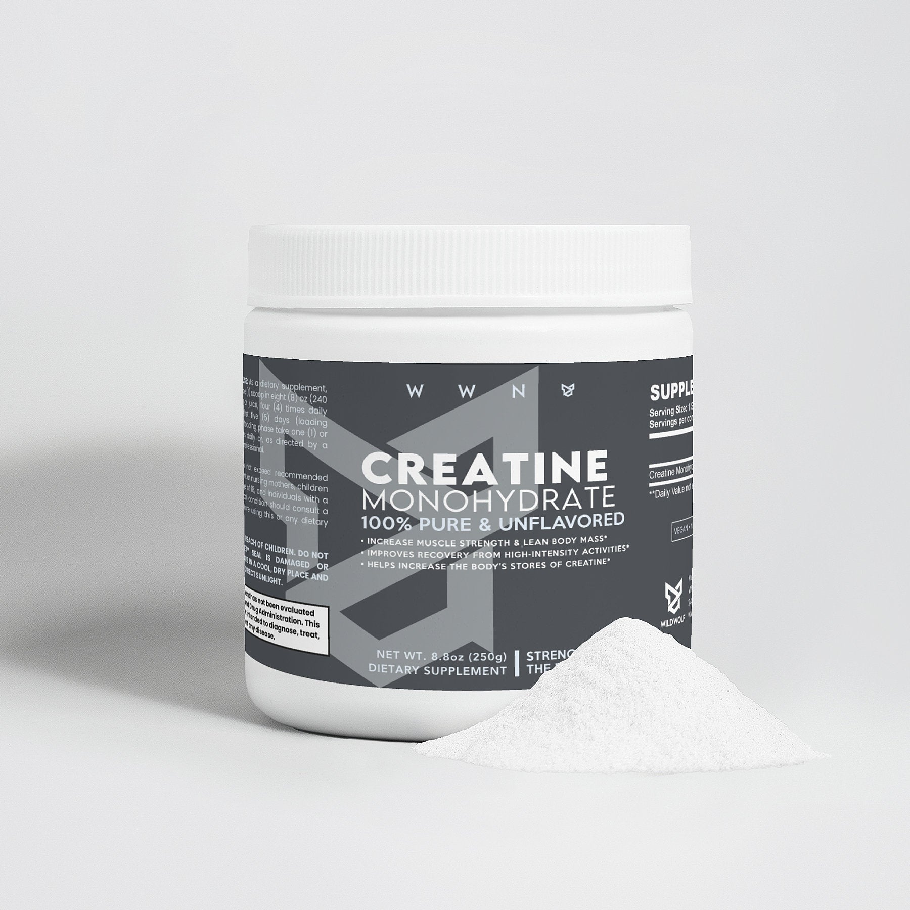 Creatine Monohydrate - Wild Wolf Nutrition