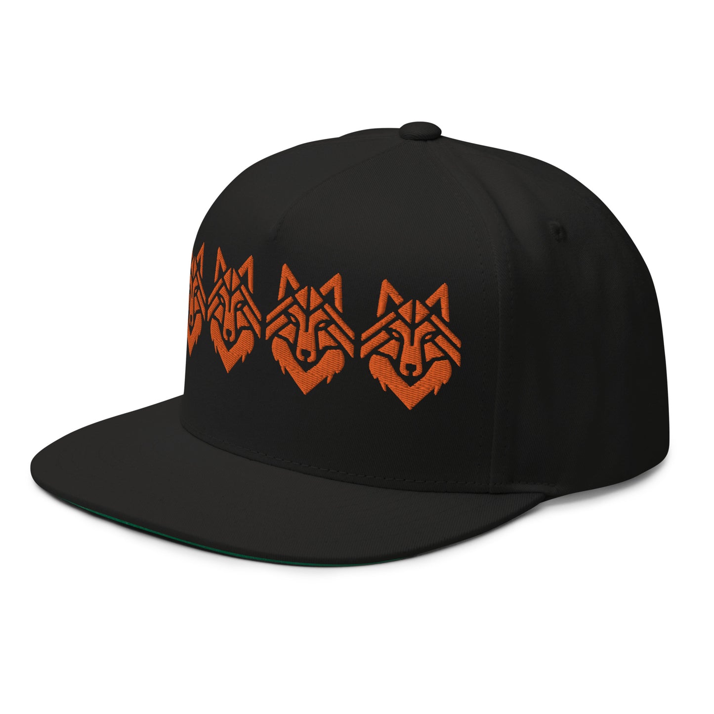 The Wolf Pack Old School Flat Bill Hat