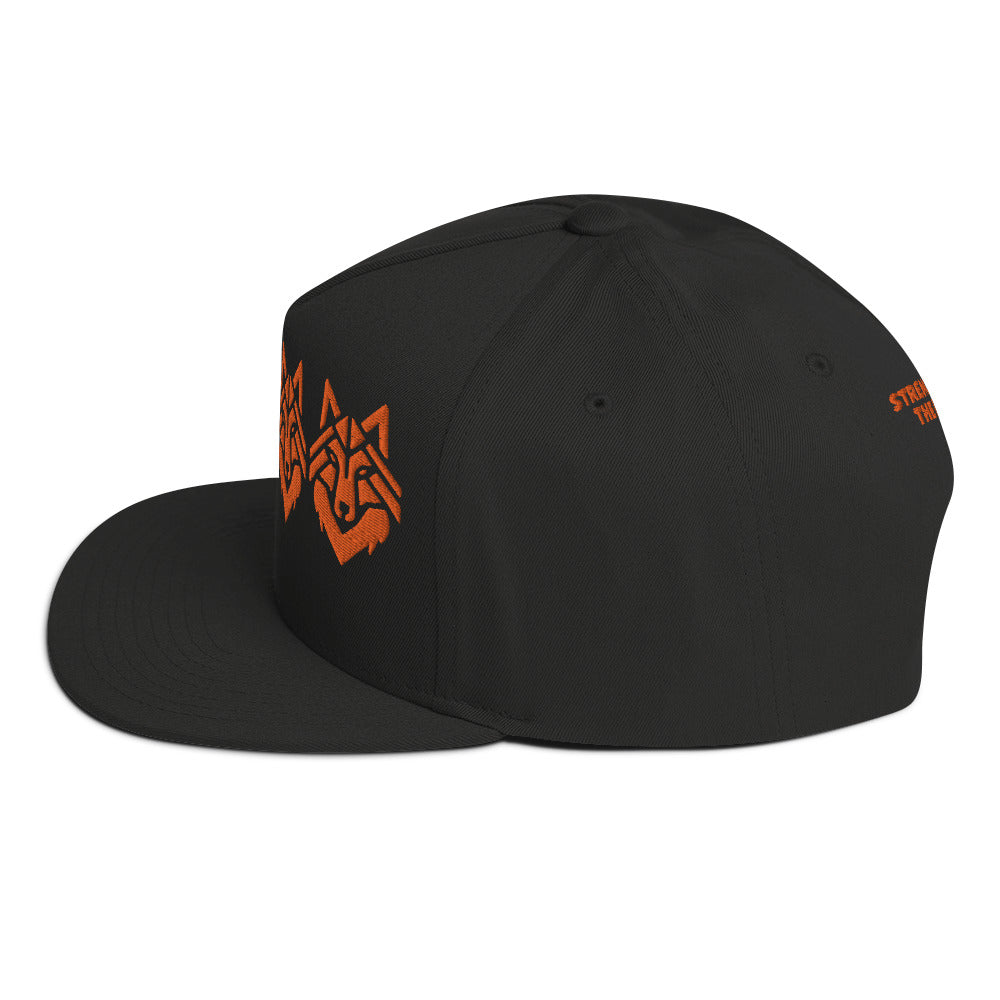 The Wolf Pack Old School Flat Bill Hat